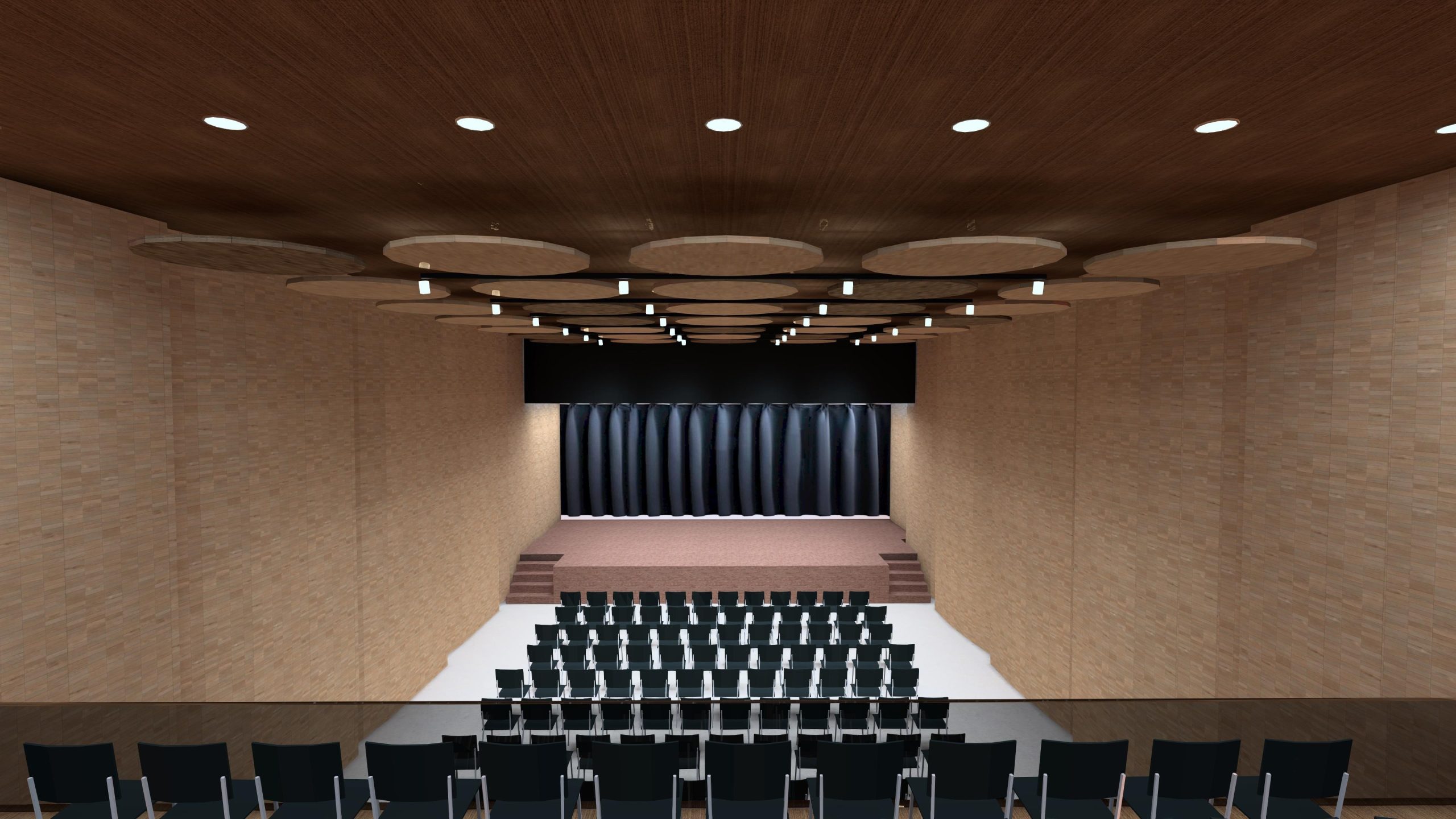 Tendencias de iluminación en galerías de arte: teatro Mesenia Abejorral, Colombia