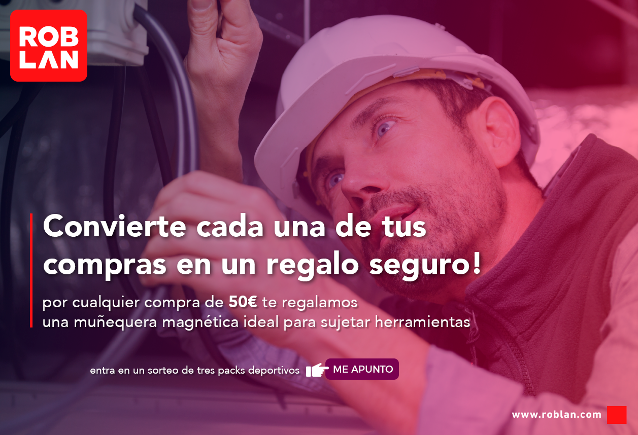 ROBLAN lanza una campaña de Black Friday con regalo seguro para todos los instaladores