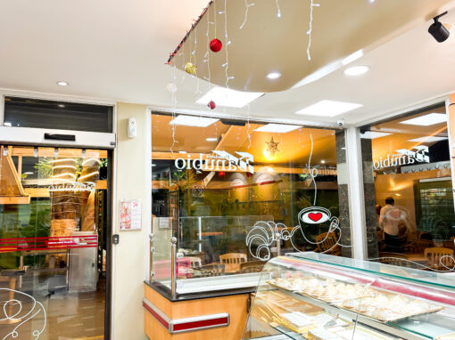 Iluminación integral de Pastelería Danubio