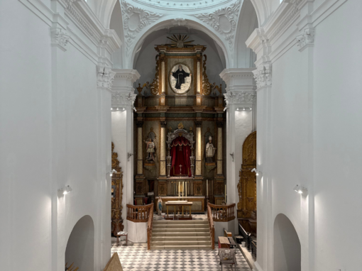 Iluminación Iglesia de la Victoria, en Alcalá de los Gazules